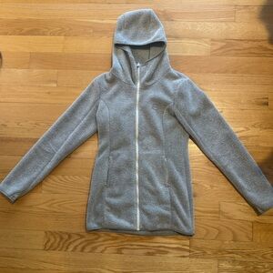 Bench Gray Thick Fleece Jacket Hooded